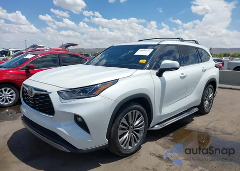 2022 Toyota Highlander Platinum из США, поврежденный, VIN 5TDFZRAH5NS111835